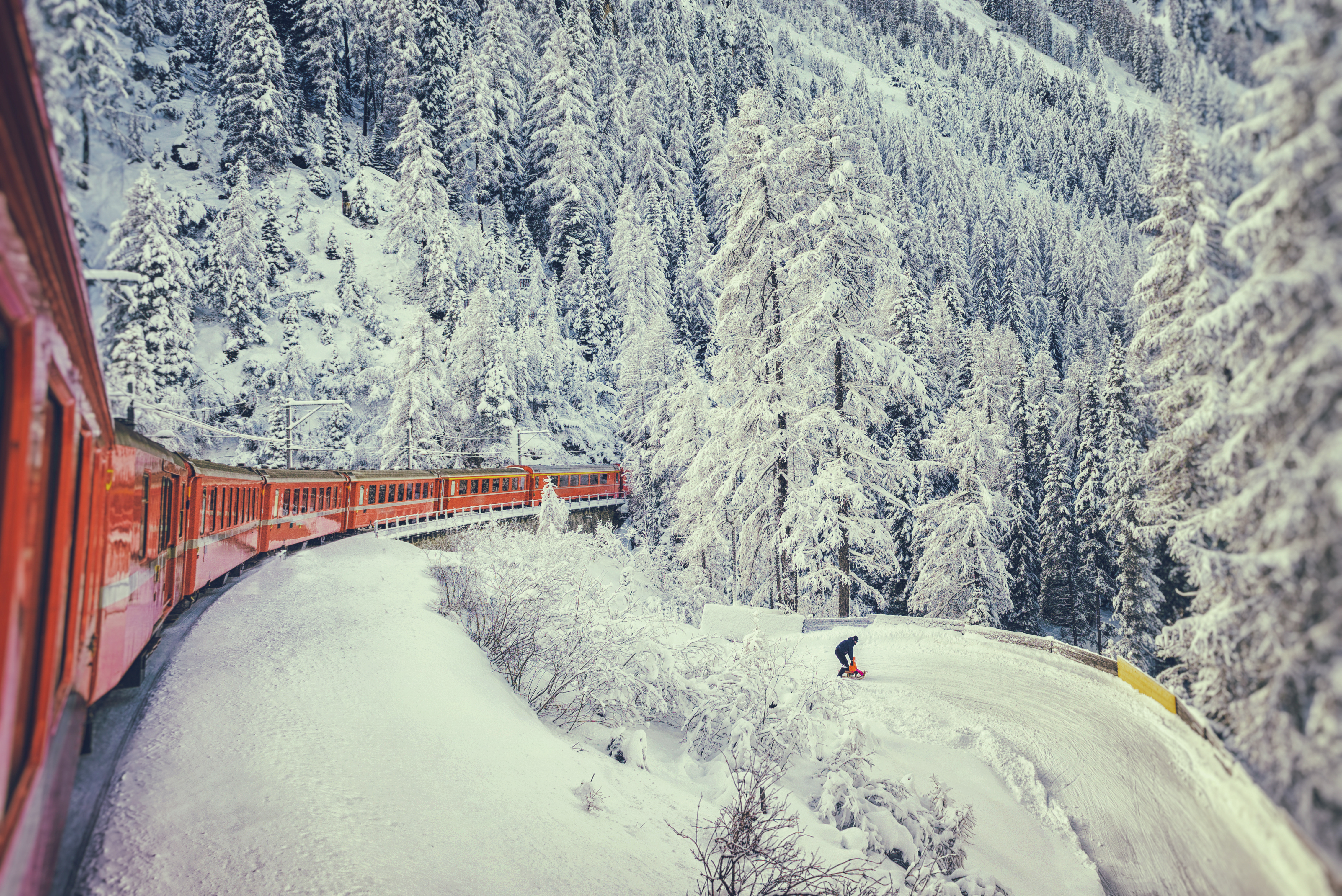 The Glacier Express Zermatt